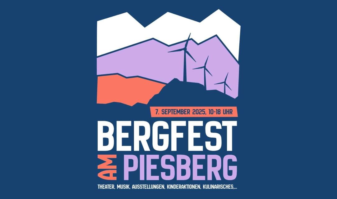 Plakatmotiv Bergfest am Piesberg 07. September 2025