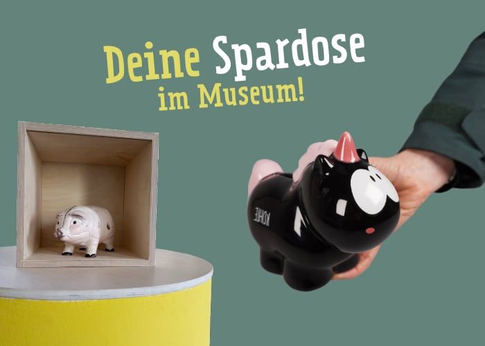 MIK sammelt Spardosen für Sonderausstellung "Von Kohle Kröten und Moneten - Eine Kinderausstellung über Geld