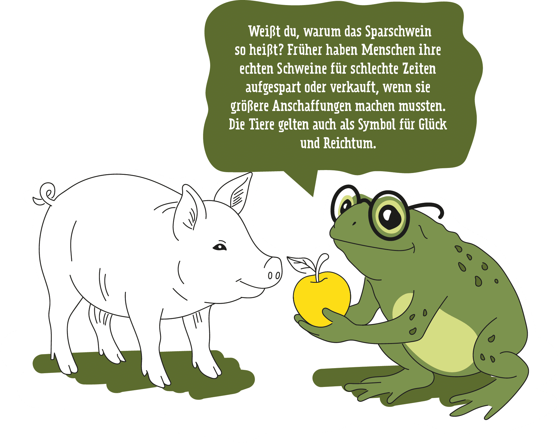 Kroete Schwein frei