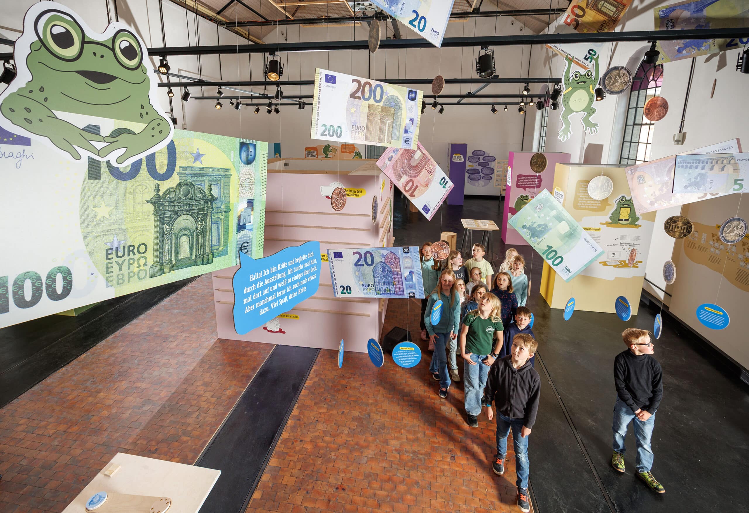 Mitmachstation in der Sonderausstellung