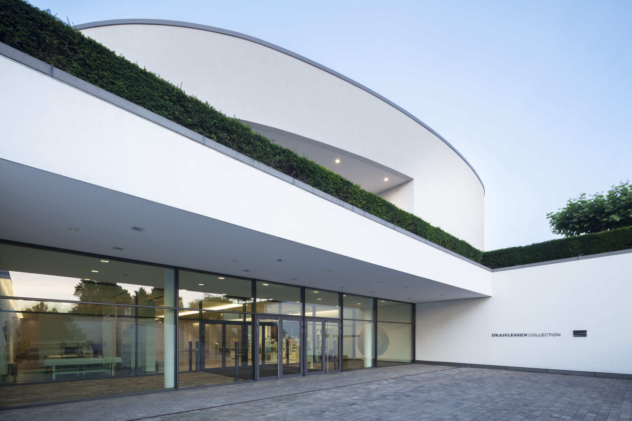 Architekturaufnahme der Draiflessen Collection