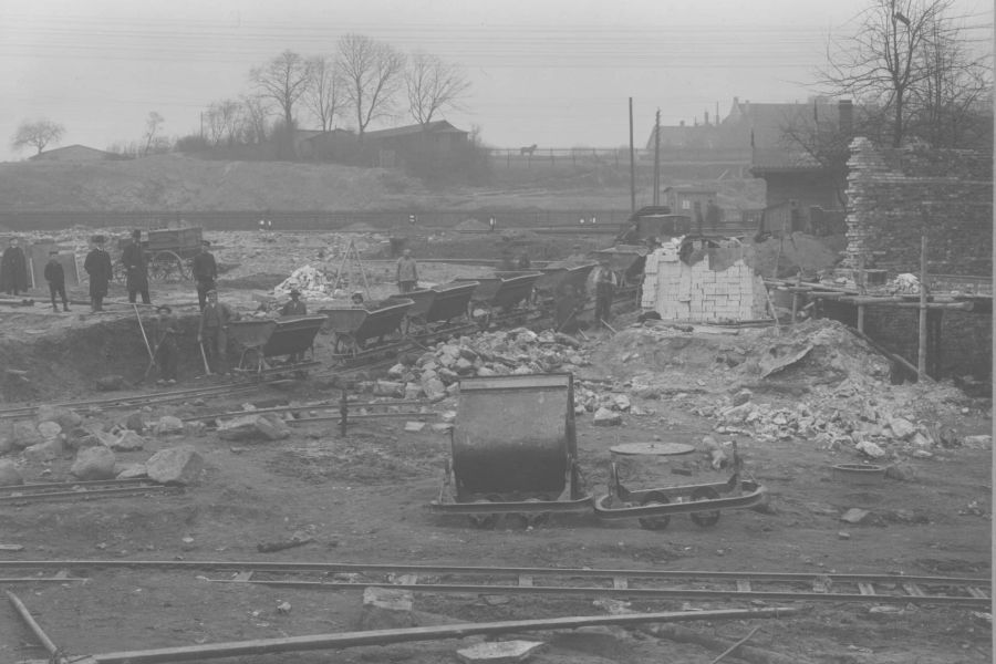 Osnabrueck Buerschestr. Tieferlegung 1912 scaled 3250c998