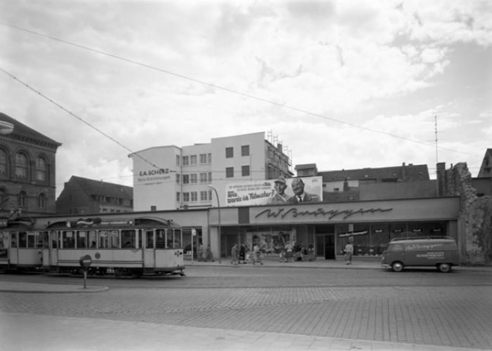 Neumarkt Ladengeschaeft Radio Rundfunk W Brueggen Neumarkt 14 1956 a02d5719