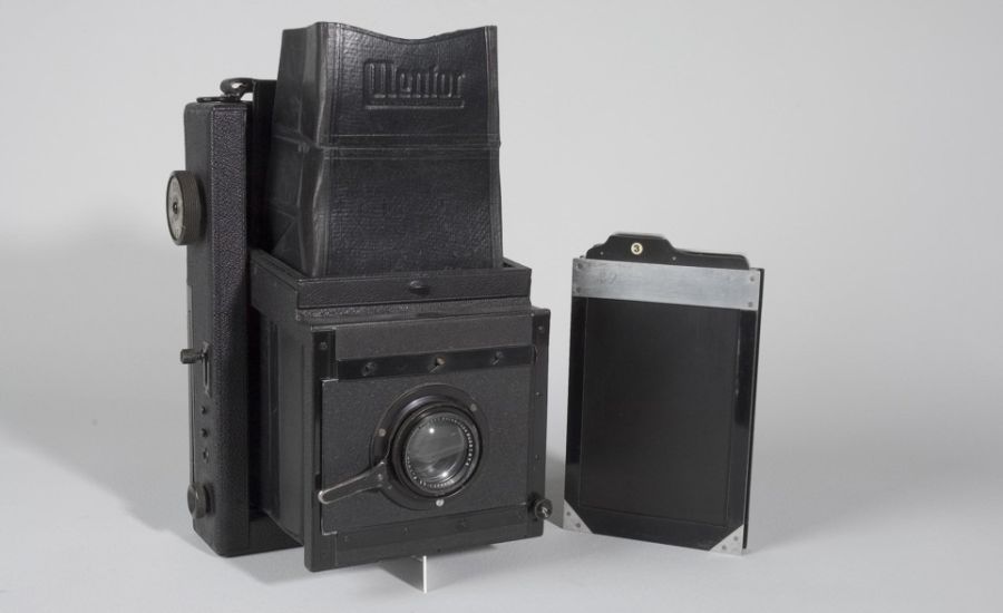Mentor Klapp Reflex 1925 Mentor Kamera Fabrik Dresden cac7add0